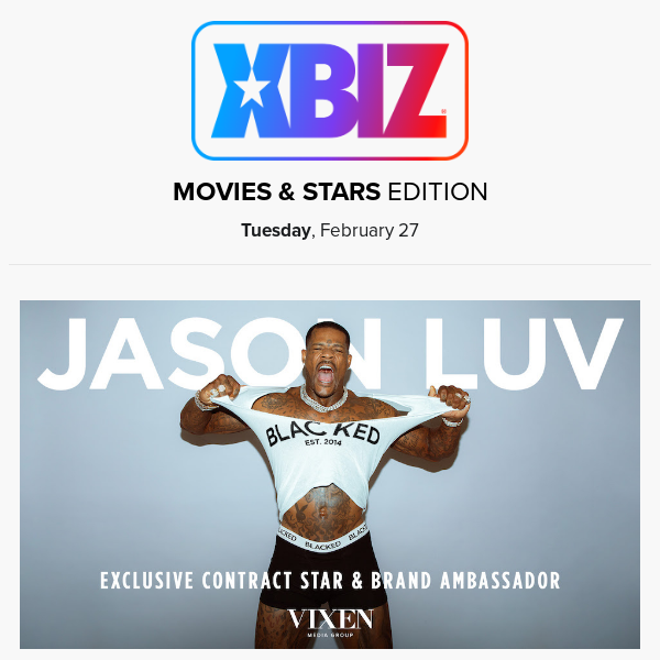 Vixen Media Group Extends Exclusive Contract With Jason Luv