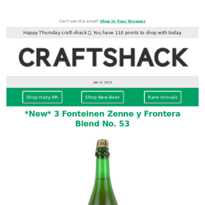 【New🍺】3 Fonteinen Zenne y Frontera Blend No. 53