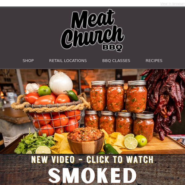The Meat Church Black Friday sale is on plus our January BBQ Schools just  went live! Click the link in bio to shop discounted bundles, swag…