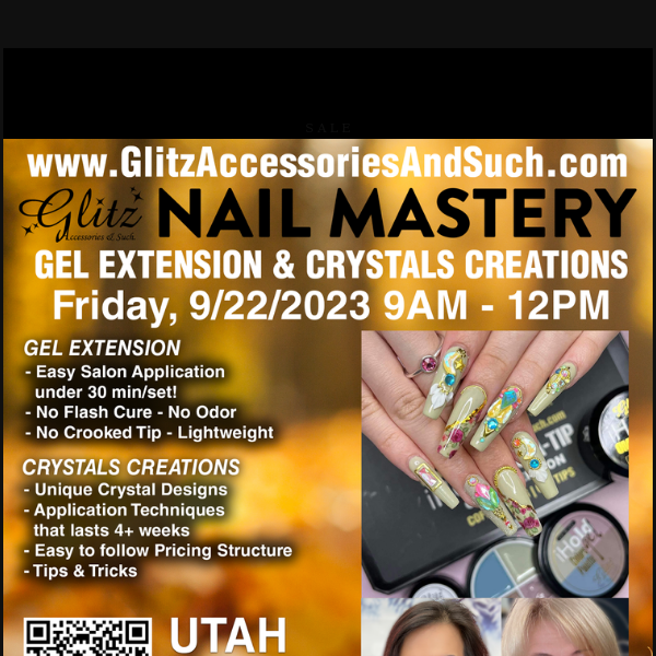 Join Us for Glitz Nail Mastery Class!