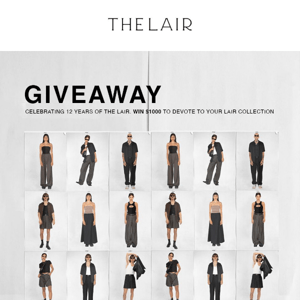 GIVEAWAY: 12 years of The Lair