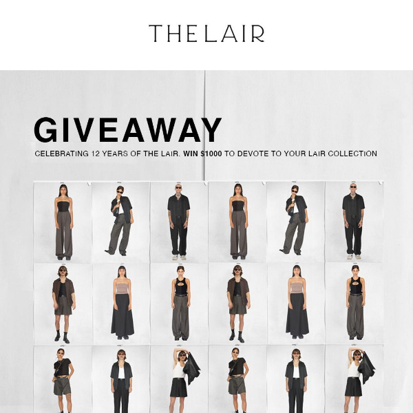 GIVEAWAY: 12 years of The Lair