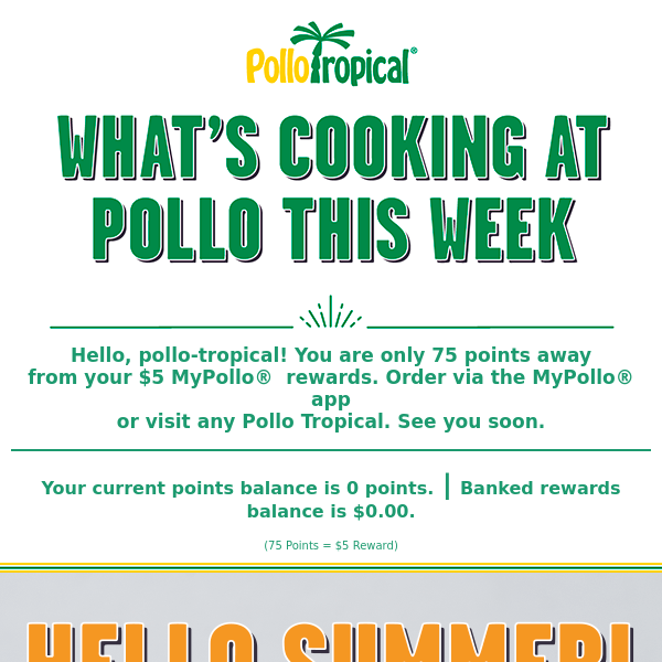 Succulent shrimp ceviche. Sensational succotash. Pollo’s summer menu is letting the sun shine on your summer feasts! 🦐☀️🌴