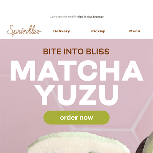 Flavor Drop! Matcha Yuzu Cupcake 🍵