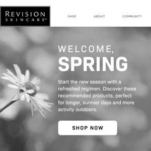 It’s a new season. We picked these for you, Revision Skincare.