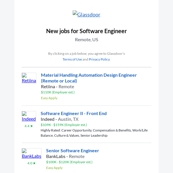 Sr. Software Developer at IEM Power Systems and 12 more jobs in Remote, US for you. Apply Now.