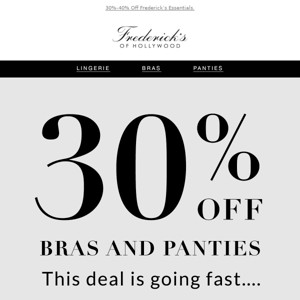 Save big on Bras, Panties & Sale