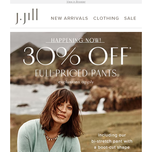 J jill shop sale pants