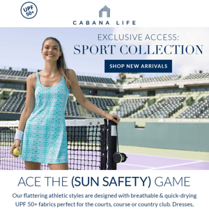 Exclusive Access: Sport Collection ☀️🎾