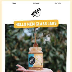 Hello New Glass Jars ♻️