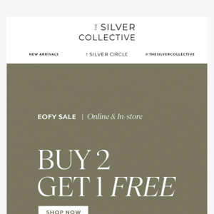 🔥 BUY 2, GET 1 FREE 🔥