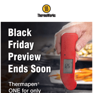 30% Off Thermapen ONE Ends Tomorrow!