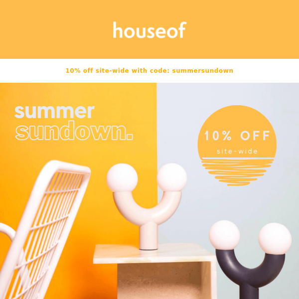 It's a summer sundown sale! 🌞