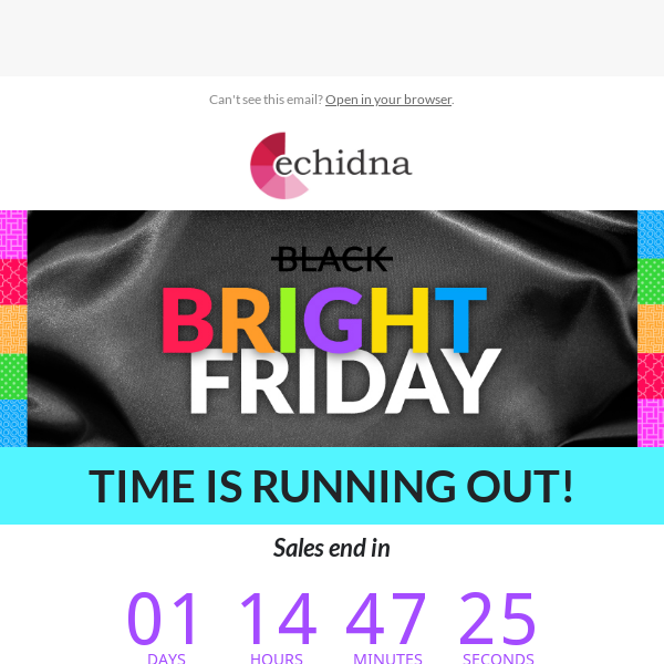 LAST CHANCE! Bright Friday is almost over ⌛🌈