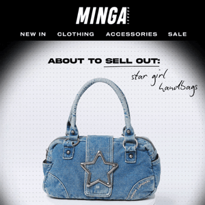 About to sell out: Star girl bag ☆
