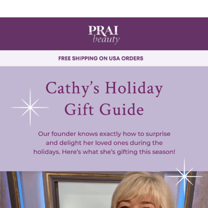 Cathy's Holiday Gift Guide 🎄 Plus, 25% off!