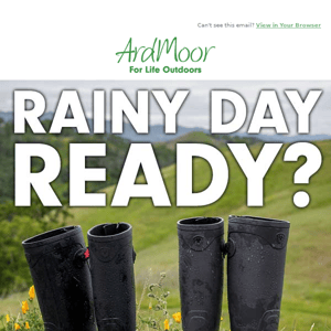 Wonderful Wellies: Time for an upgrade?