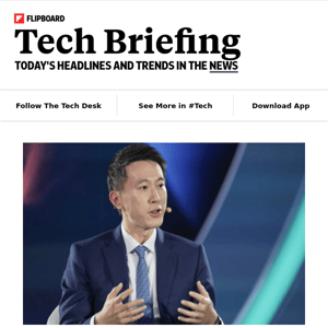 Your Thursday tech briefing