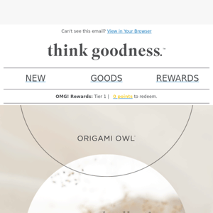 Get a Sneak Peek at New Goodness Rewards and Products!