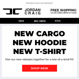 New Cargo 🔥 New Hoodie 🔥 New T-Shirt