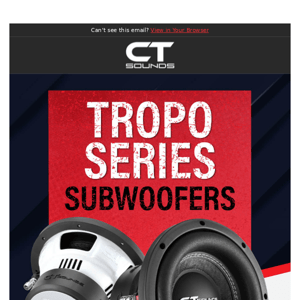 Our Hottest Subwoofer Lineup!
