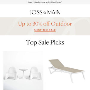 Up to 30% off the Ameswood Chaise Lounge is calling your name