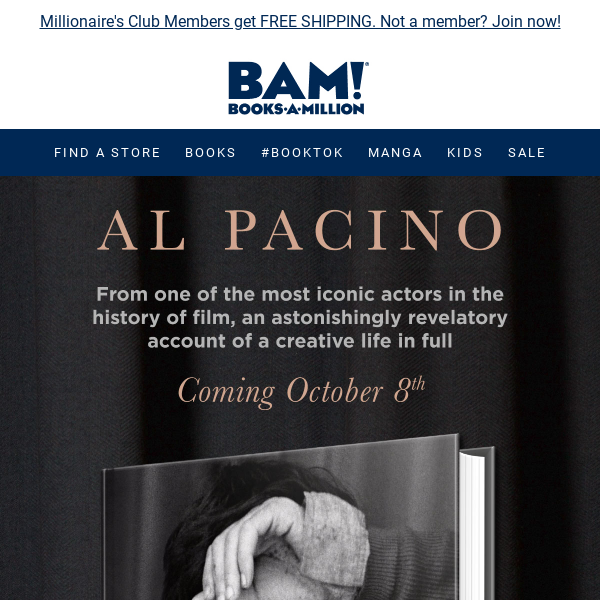 Say Hello to Al Pacino's NEW Book