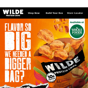 New Bigger Bags now Available at Whole Foods!