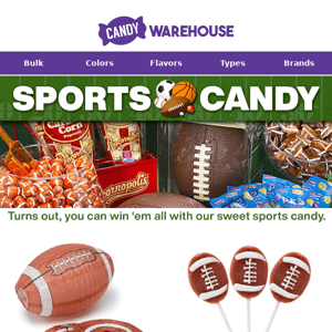 🍫 🏈  Sweet Sports Candy