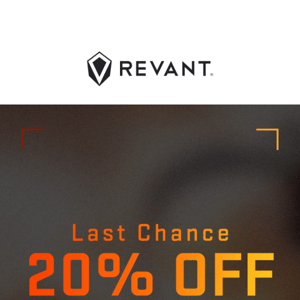 Last Chance for 20% Off Sitewide.