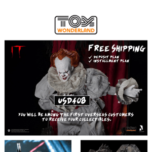 Fastest & free shipping of the new InArt figure - see more🤡