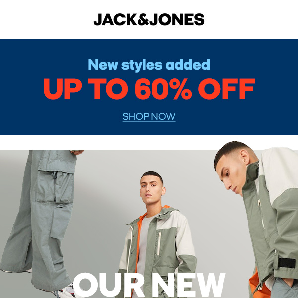 Jack & Jones Canada, new arrivals are here ➡