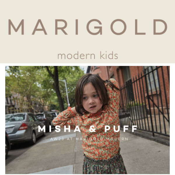 TODAY ⚡ Misha & Puff at 11am EDT - Marigold Modern