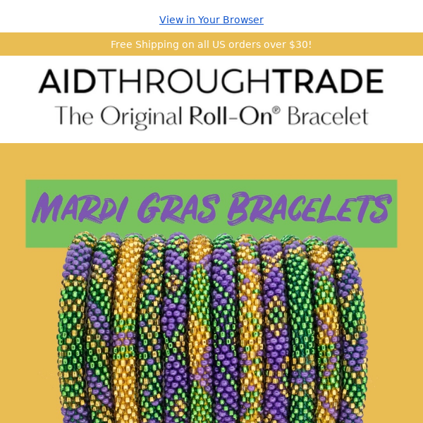 Shop our new Mardi Gras Collection! 🥳