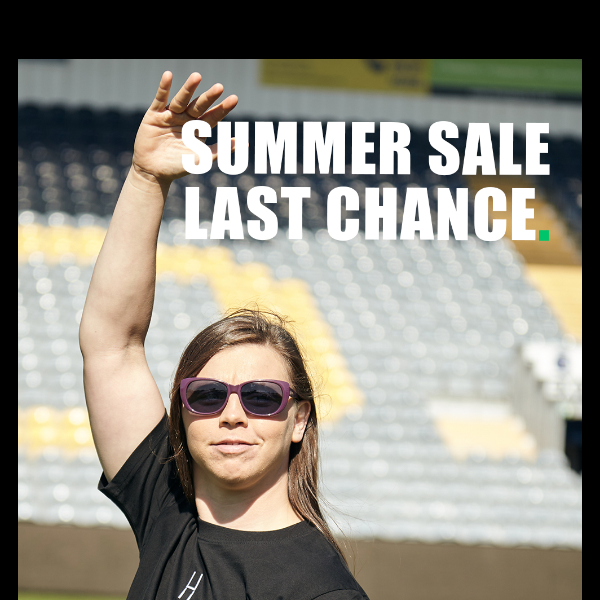 🏉 Last Chance For 20% OFF. EVERYTHING!