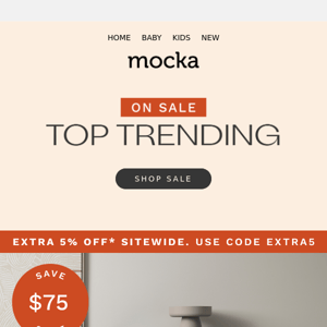 Top Trending ON SALE + Extra 5% Off Sitewide🏆