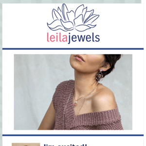 New Jewelry at Leila!