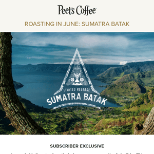 Now Roasting: Sumatra Batak