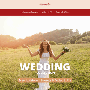 Discover New Wedding Presets at 123Presets!