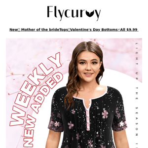 FlyCurvy, Weekly new arrivals,100+ tops added 😊