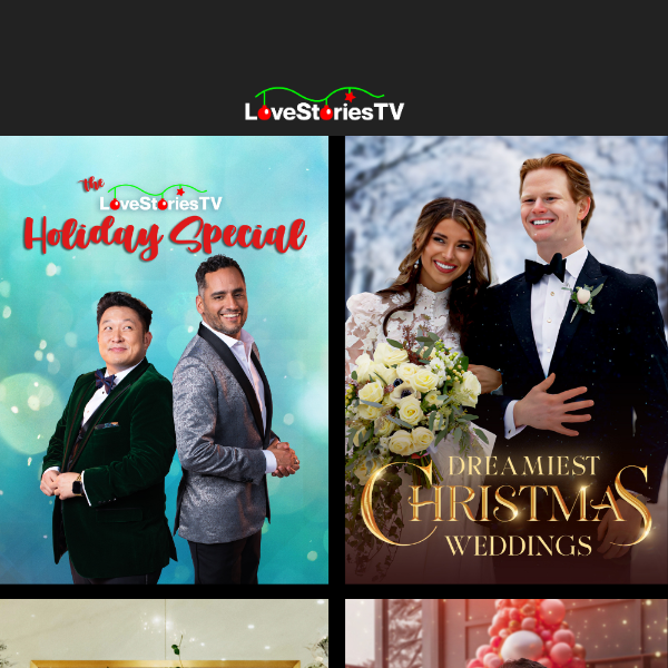 Cozy Up to Love: Our Holiday Wedding Marathon Begins!