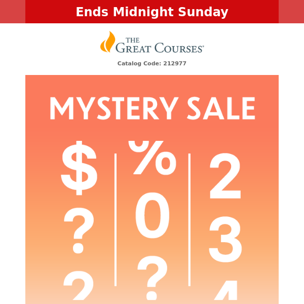 48 Hours to Reveal Your Mystery Offer Inside!