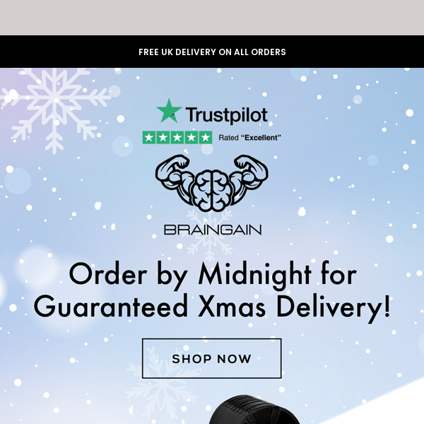 Final Call: Order by Midnight for Guaranteed Xmas Delivery!