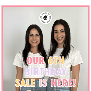 25% off Storewide Birthday Sale! 🎂