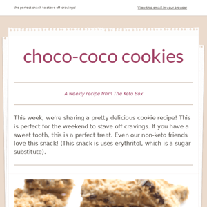🍪 Choco-coco cookies! (100% delicious) 🍪