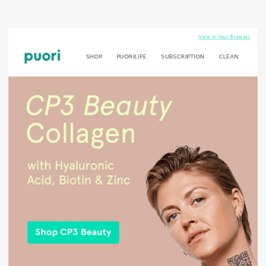 Puori - CP3 Beauty Collagen has launched!