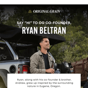 Meet co-founder, Ryan Beltran 👋