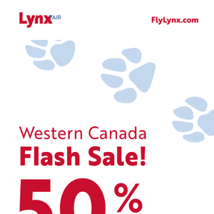 Western Canada sale—see how much you can save!