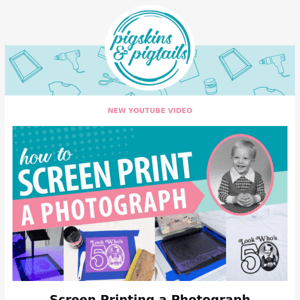 Screen Print a Photo on a Shirt using IKONART Stencil Kit