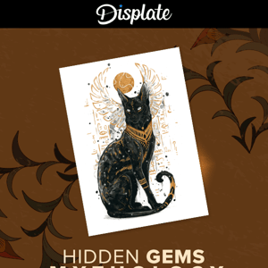 Hidden Gems: Designs wrapped in myth! 🏺📜
